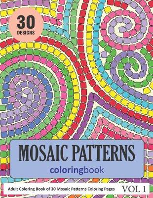 Book cover for Mosaic Patterns Coloring Book