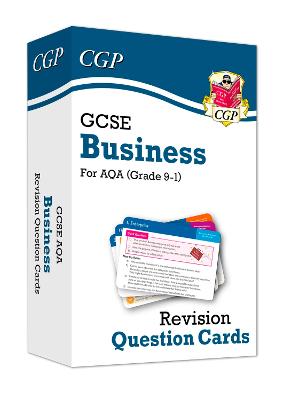 Book cover for GCSE Business AQA Revision Question Cards