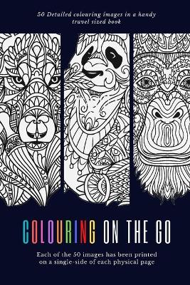 Book cover for Colouring on the go