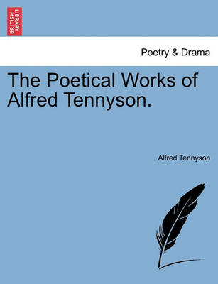 Book cover for The Poetical Works of Alfred Tennyson.