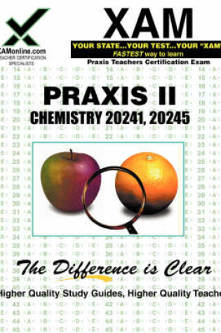 Cover of Chemistry: Teacher Certification Exam