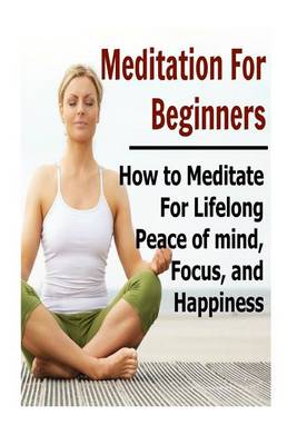 Book cover for Meditation For Beginners