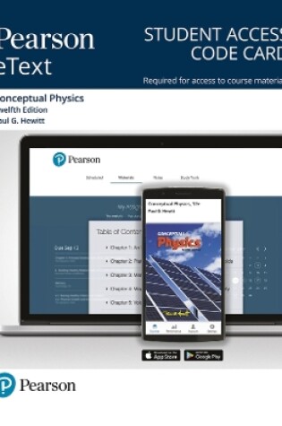 Cover of Pearson eText Conceptual Physics -- Access Card