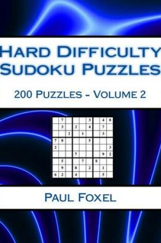 Cover of Hard Difficulty Sudoku Puzzles Volume 2