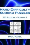 Book cover for Hard Difficulty Sudoku Puzzles Volume 2