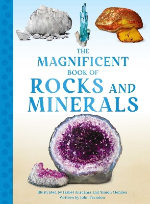 Book cover for The Magnificent Book of Rocks and Minerals