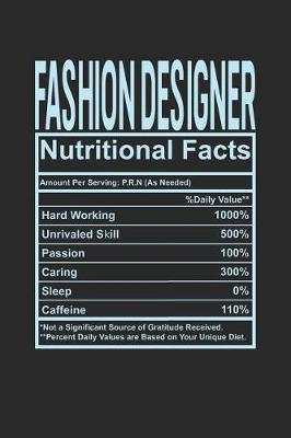 Book cover for Fashion Designer Nutritional Facts