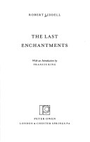 Book cover for The Last Enchantments