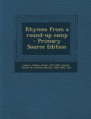 Book cover for Rhymes from a Round-Up Camp - Primary Source Edition