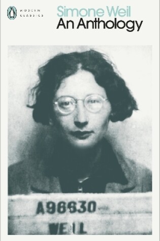 Cover of Simone Weil: An Anthology
