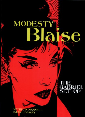 Book cover for Modesty Blaise: The Gabriel Set-Up