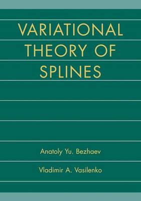 Book cover for Variational Theory of Splines