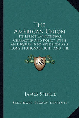 Book cover for The American Union the American Union