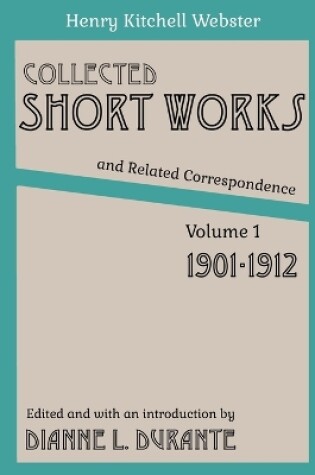 Cover of Collected Short Works and Related Correspondence Vol. 1