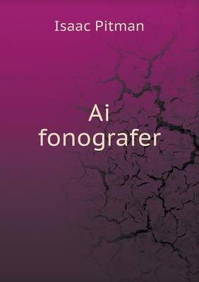 Book cover for Ai fonografer