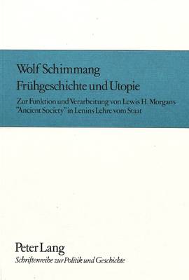 Book cover for Fruehgeschichte Und Utopie
