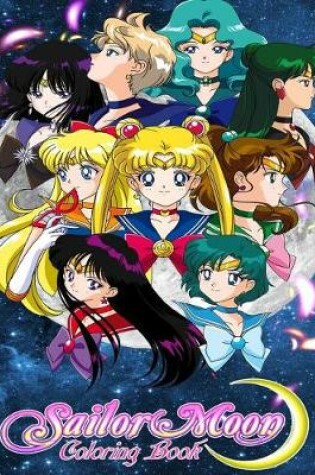 Cover of Sailor Moon Coloring Book