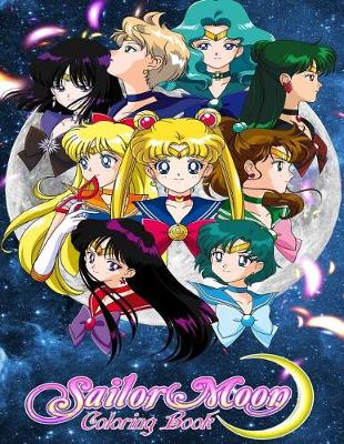 Book cover for Sailor Moon Coloring Book