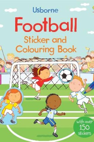 Cover of Football Sticker and Colouring Book