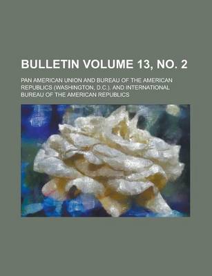 Book cover for Bulletin Volume 13, No. 2