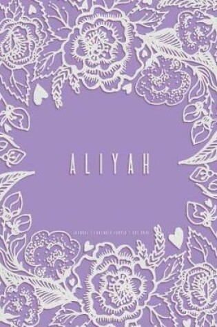 Cover of Aliyah - Lavender Purple Journal, Dot Grid