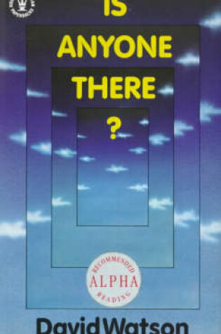Cover of Is Anyone There?