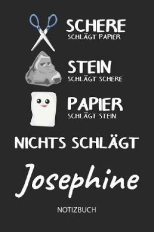 Cover of Nichts schlagt - Josephine - Notizbuch