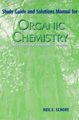 Cover of Organic Chemistry & Solutions Manual/Study Guide