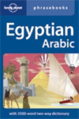 Book cover for Lonely Planet Egyptian Arabic Phrasebook