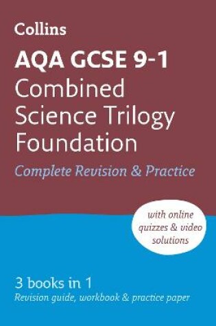 Cover of AQA GCSE 9-1 Combined Science Foundation All-in-One Complete Revision and Practice