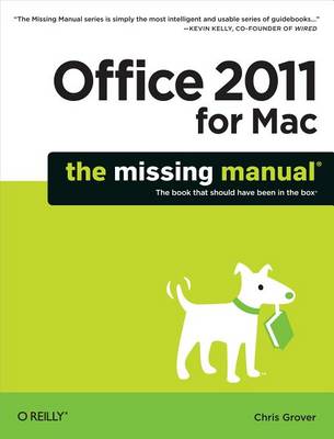 Book cover for Office 2011 for Macintosh: The Missing Manual