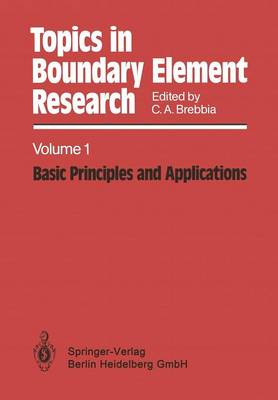 Cover of Topics in Boundary Element Research