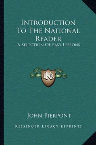 Cover of Introduction to the National Reader