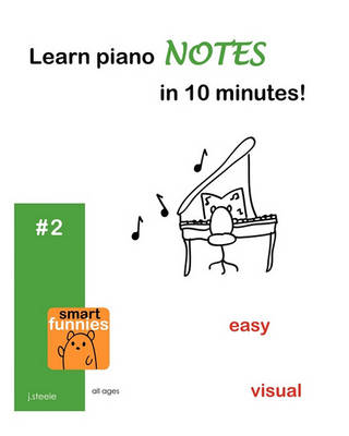 Book cover for Learn piano NOTES in 10 minutes!