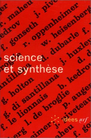 Cover of Science Et Synthese