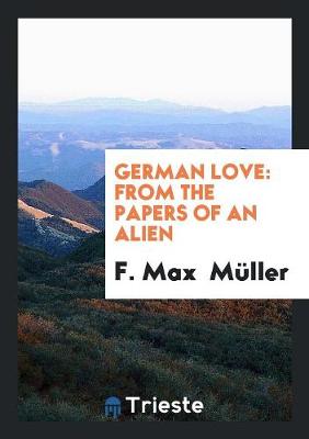 Book cover for German Love