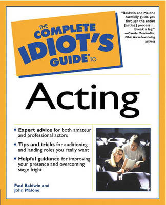 Book cover for Complete Idiot's Guide to Acting