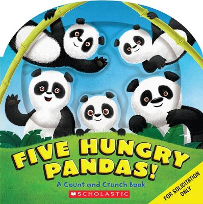 Book cover for Five Hungry Pandas!