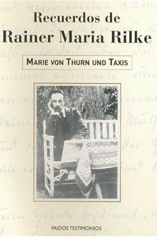 Cover of Recuerdo de Rainer Maria Rilke