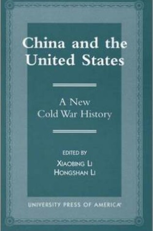 Cover of China and the United States