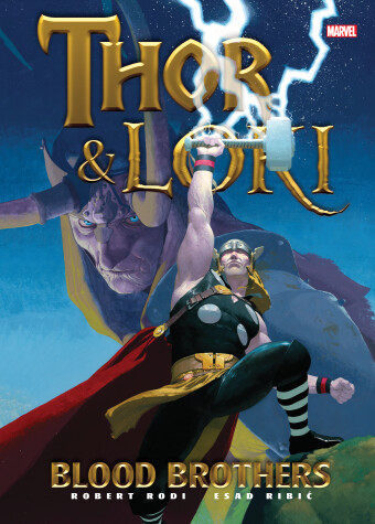 Book cover for Thor & Loki: Blood Brothers
