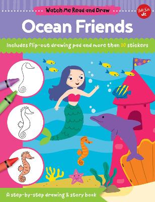 Cover of Watch Me Read and Draw: Ocean Friends