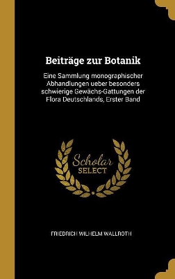 Book cover for Beiträge zur Botanik