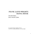 Cover of The Frank Lloyd Wright's Hanna House