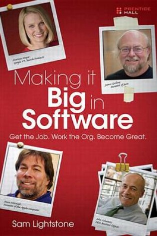 Cover of Making it Big in Software