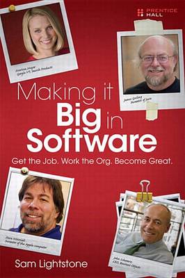 Book cover for Making it Big in Software