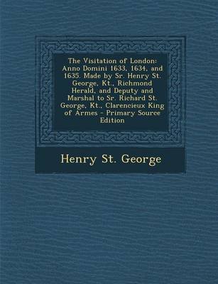 Book cover for The Visitation of London