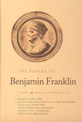 Book cover for The Papers of Benjamin Franklin, Vol. 34