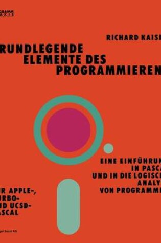 Cover of Grundlegende Elemente des Programmierens