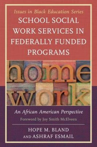 Cover of School Social Work Services in Federally Funded Programs